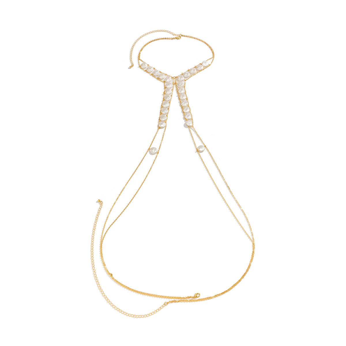 Beach Style Casual Pearl Body Chains