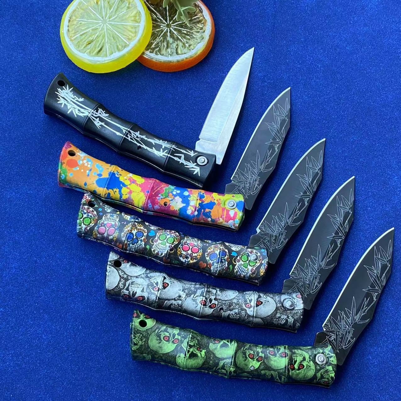 Outdoor For Handcraft Stainless Steel Household Fruit Knife Multi-functional A Folding