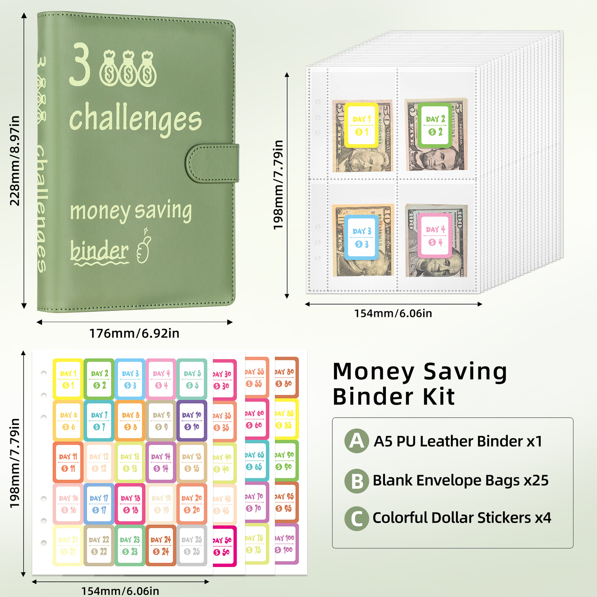 Challenge Savings Loose-leaf Notebook 7