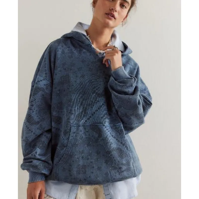 Women's Hoodie 3D Printing Fashion Hooded Sweatshirt - Jl5675-2Xl