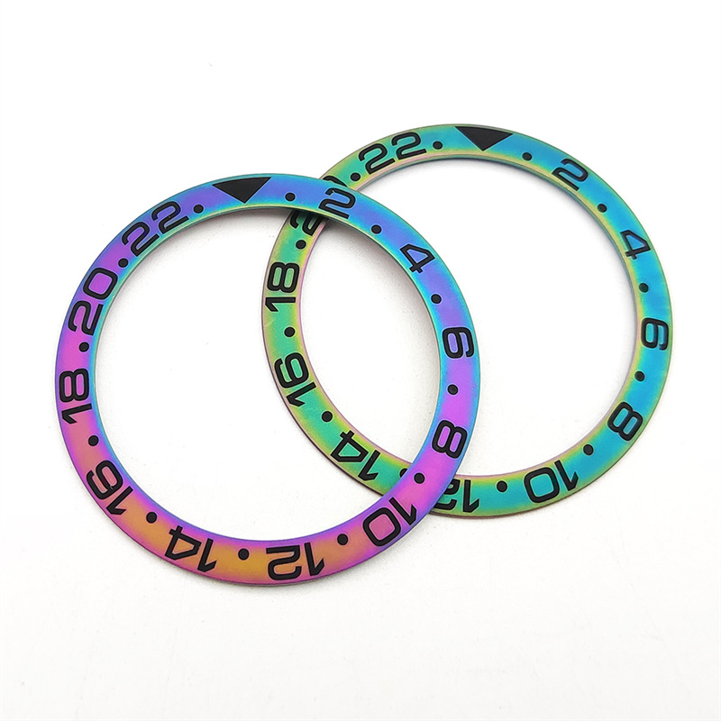Colored Watch Accessory Ceramic Bezel Outer Ring Of The Case 3