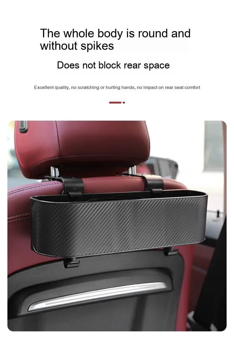 Car Seat Back Hook Storage Box Multifunctional Storage Box