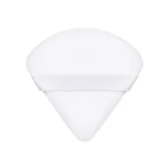 New Triangle Flocking Double-sided Makeup Cushion - White - View 1