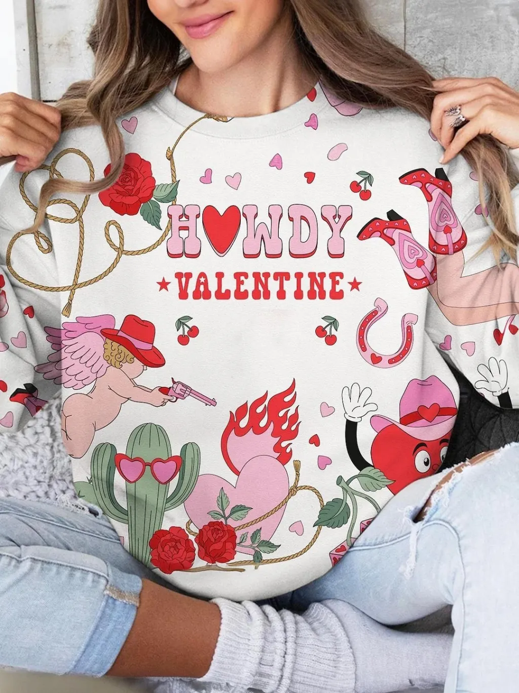 Loose Casual And Comfortable Round Neck Temperament Commute Style Sweater - G67Z410-Xl
