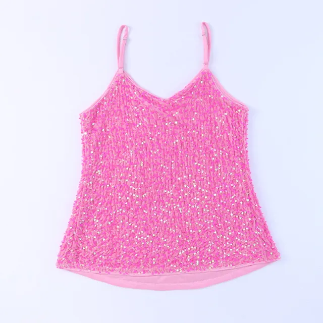 Summer New Solid Color Sling Women's Top Pink - Shop at LoveMi