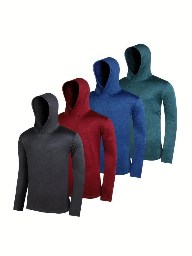 Autumn And Winter With Hat Pullover Long Sleeve T shirt Afo502 - Shop at LoveMi