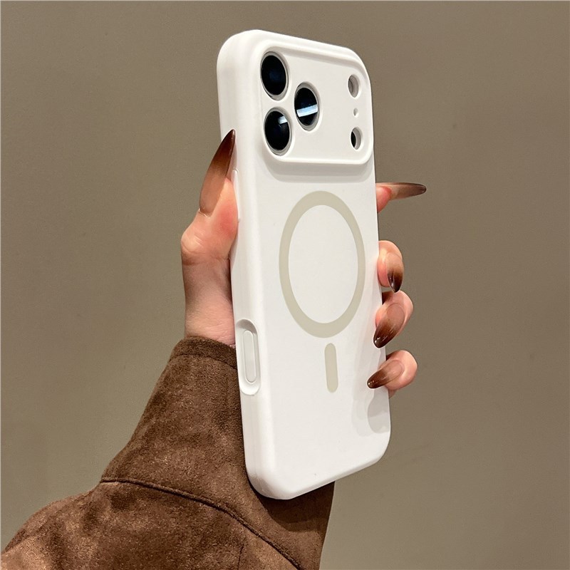 Liquid Silicone Skin-feel Magnetic Phone Case 5