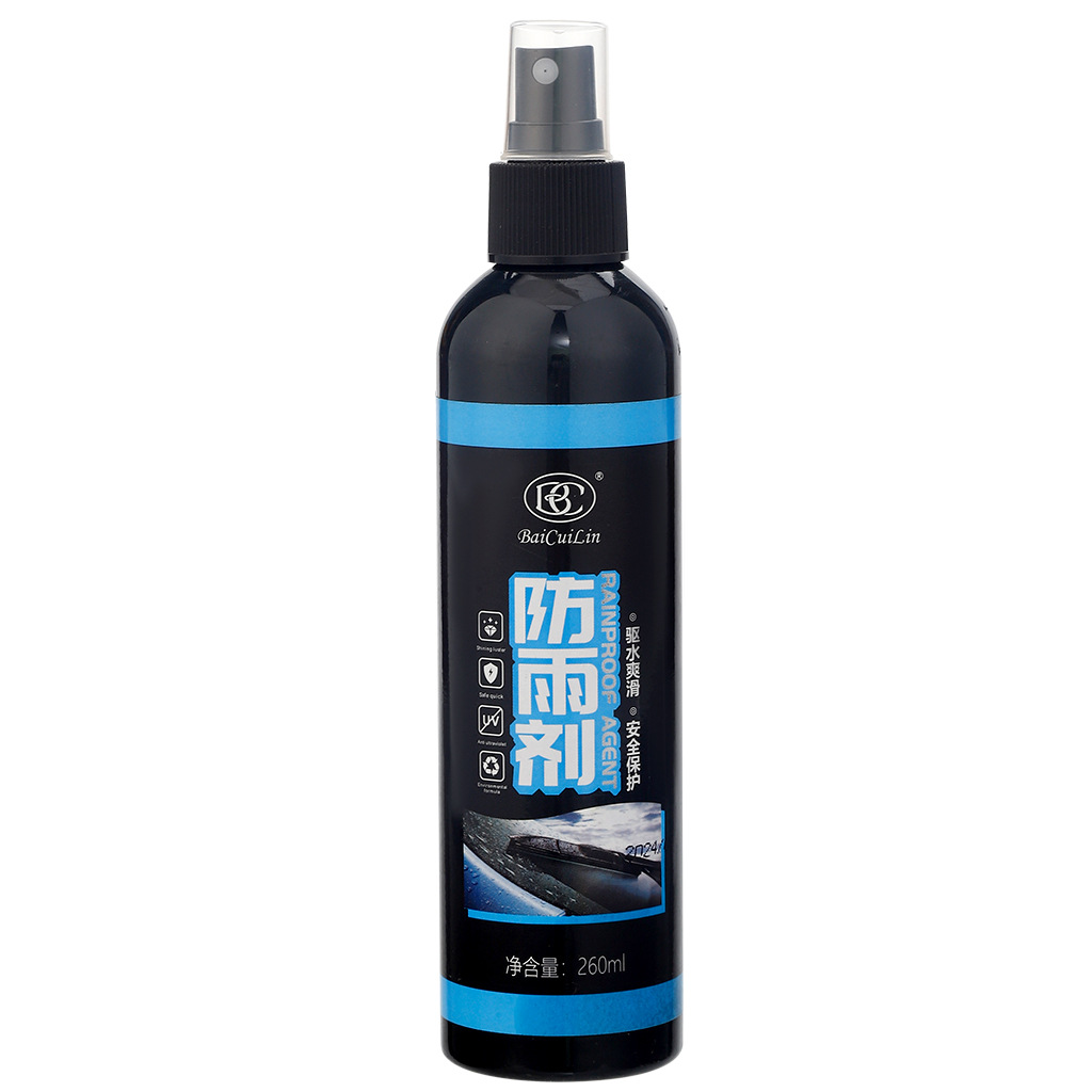 Glass Rain Repellent Spray For Car Windshields And Rearview Mirrors Forming A Water-repellent Coating 4