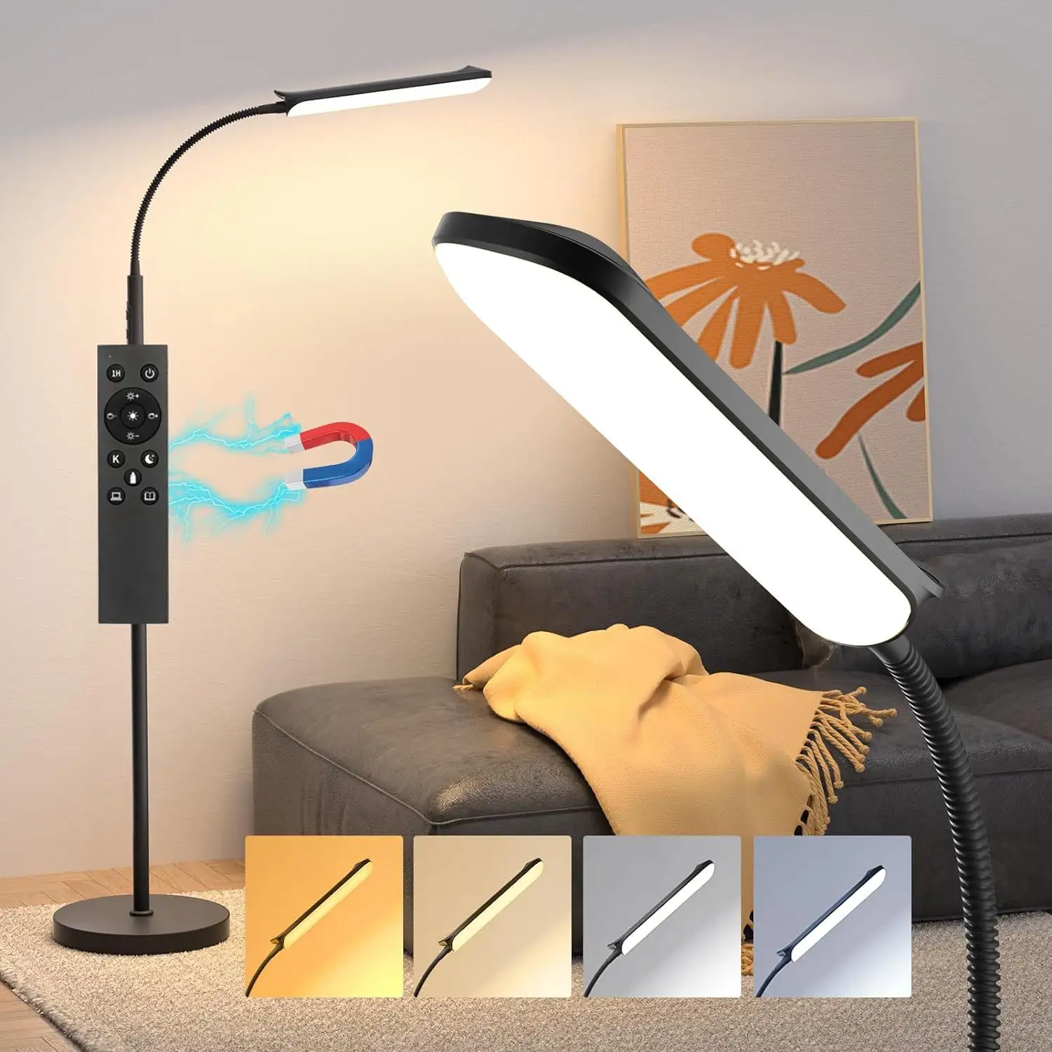 Simple Modern Sofa Bedroom Study LED Eye