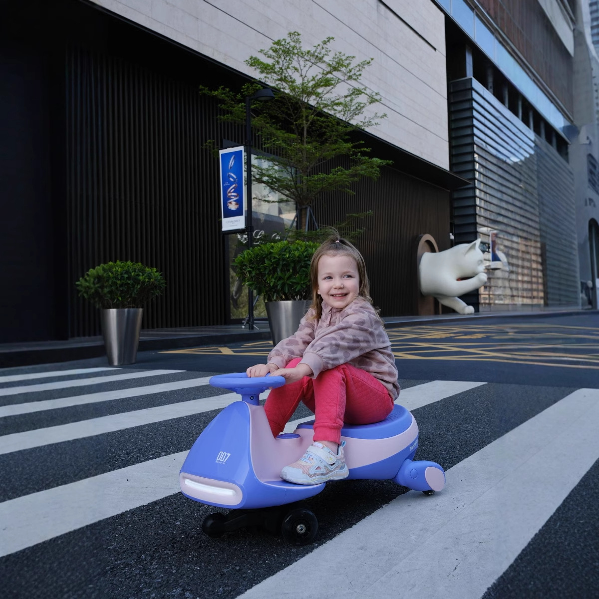 Electric Swaying Car Baby Car