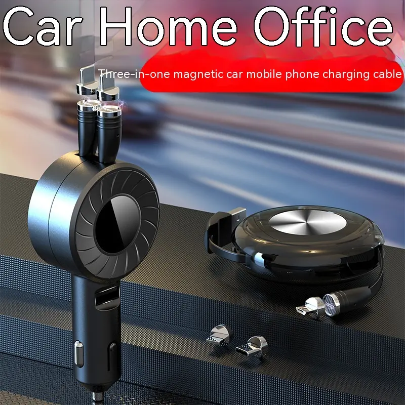 Charger Telescopic Car Multifunctional 5A Fast Charge