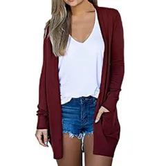 Knitted Sweater European And American Style Loose Rainbow Long Coat - Kl121214Yj070 - View 1