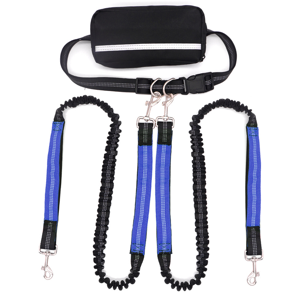 Doubl-headed LeashOne Leash For Two DogsRunning And Walking Dog Leash With Burstresistance 10