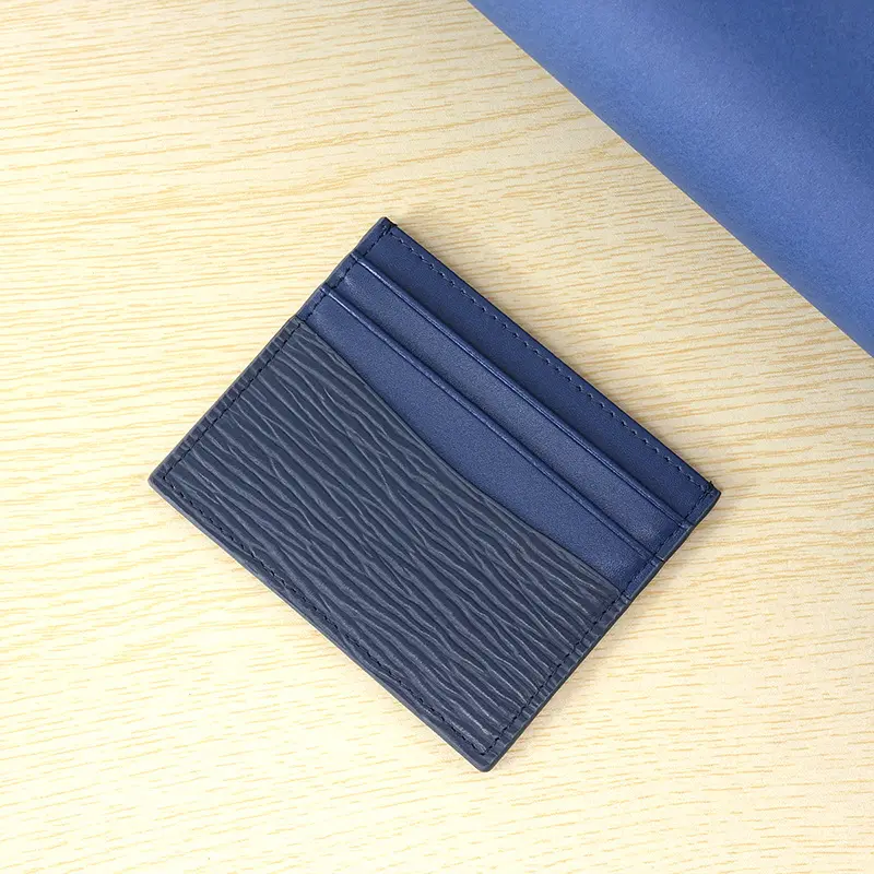 Men's And Women's Leather Business Card Holder