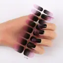 Manicure Full Stickers Solid Color 16 Small Stickers European And American Simple Nails view 6