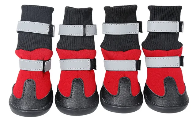 Medium And Large Wear resistant Snow Boots Red - Shop at LoveMi