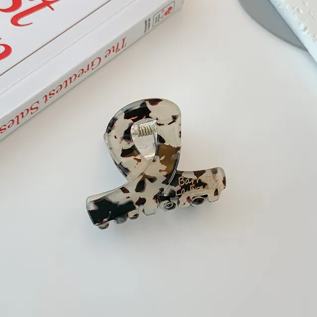 Ins Style Acetic Acid High end Small Hairpin Light Leopard Print - Shop at LoveMi