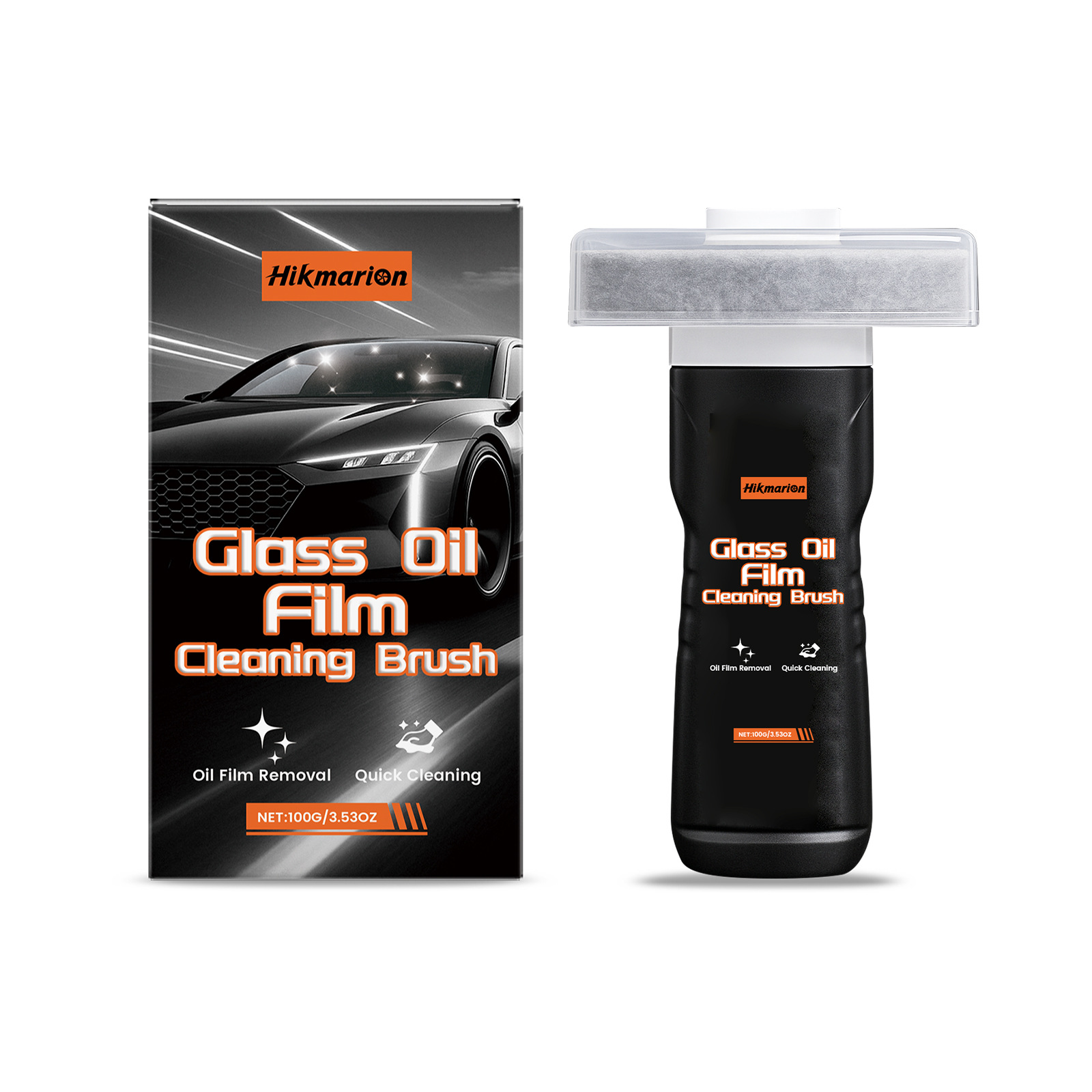 Glass Film Cleaning Brush For Car Windows