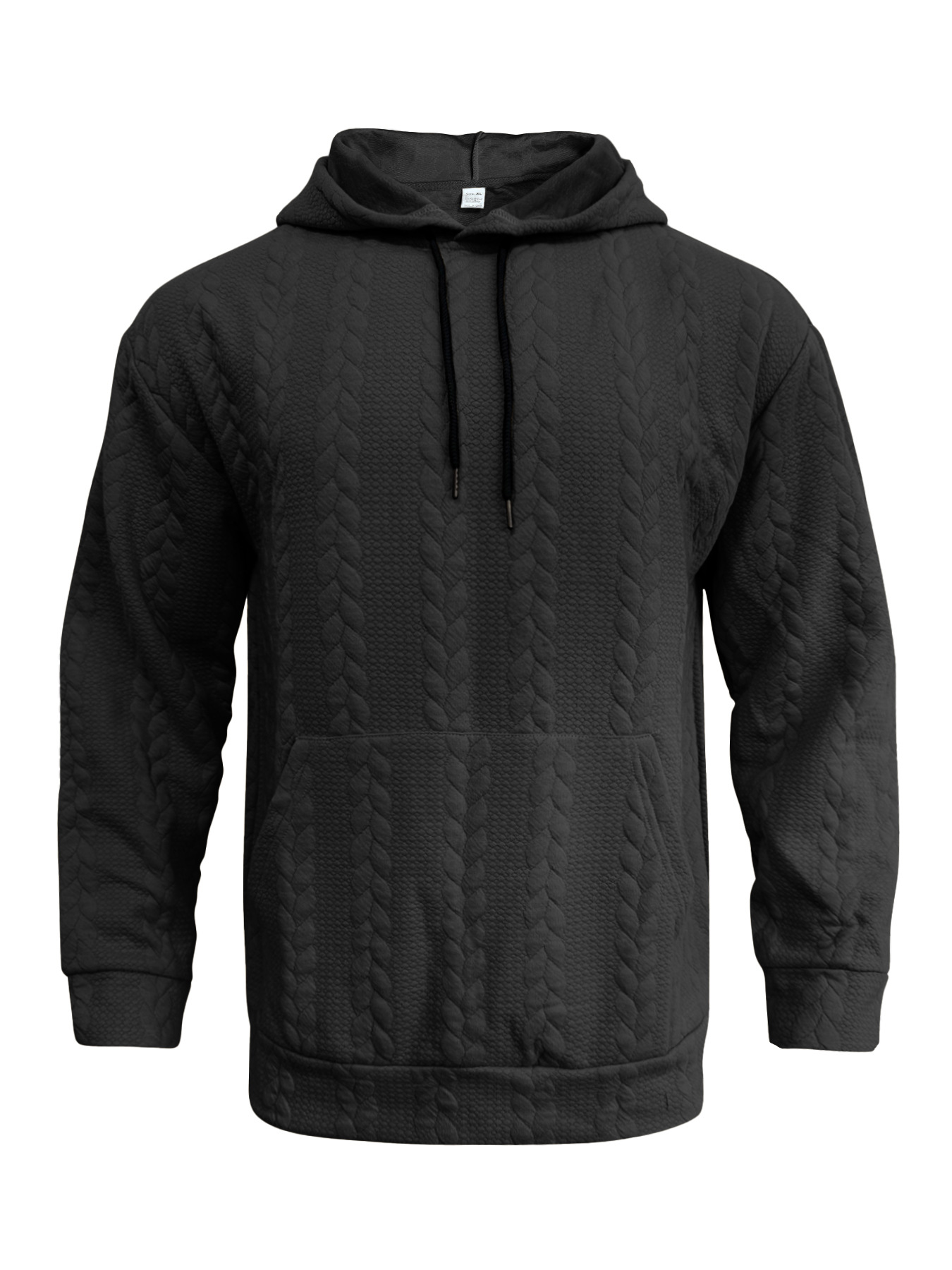 Pullover Hoodie Men’s Cotton Long-Sleeve Slim Fit Sweatshirt
