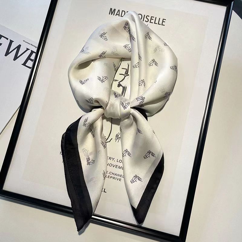 Women's High-end Thin Square Scarf - Image 25