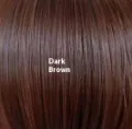 Women's Medium Large Wave Piano Colour Long Curly Hair Full-head Wig Front Lace Wig - Dark Brown - View 1