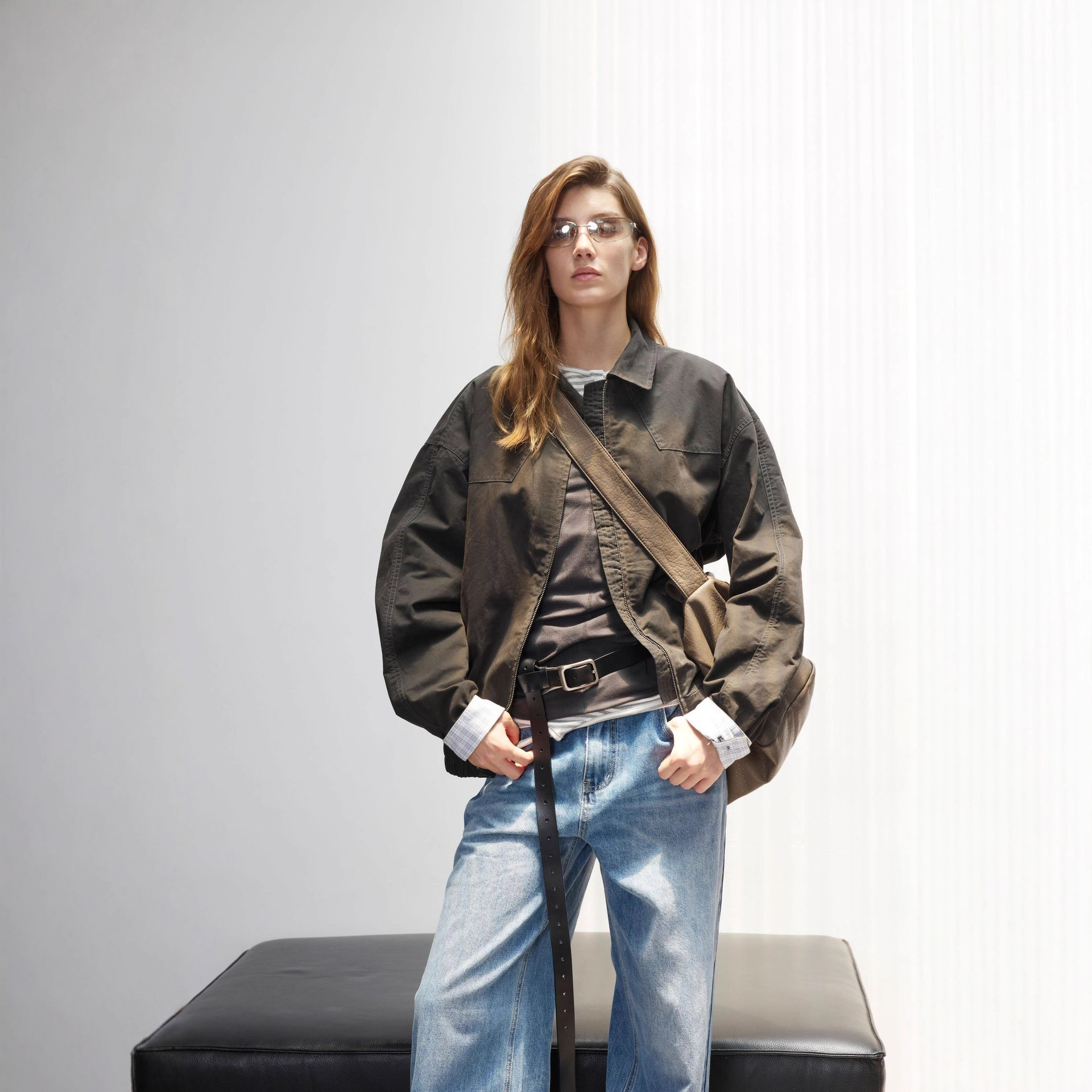 Retro Streetwear Jacket Workwear Coat For Men