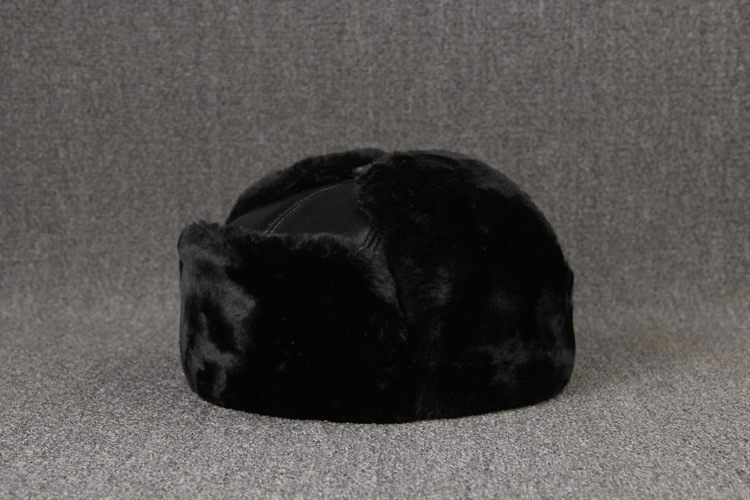 Dome Middle-aged And Elderly Hat Thickened Thermal Lei Feng Hat Winter Earflaps Hat For The Elderly