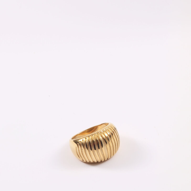 Titanium Steel Lantern Female Fashion Retro Index Finger Ring