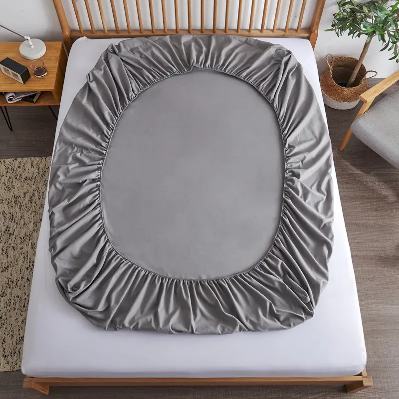 Pure Cotton Fitted Sheet One-piece Sanding Non-slip