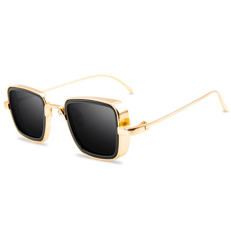 Gold Frame Black