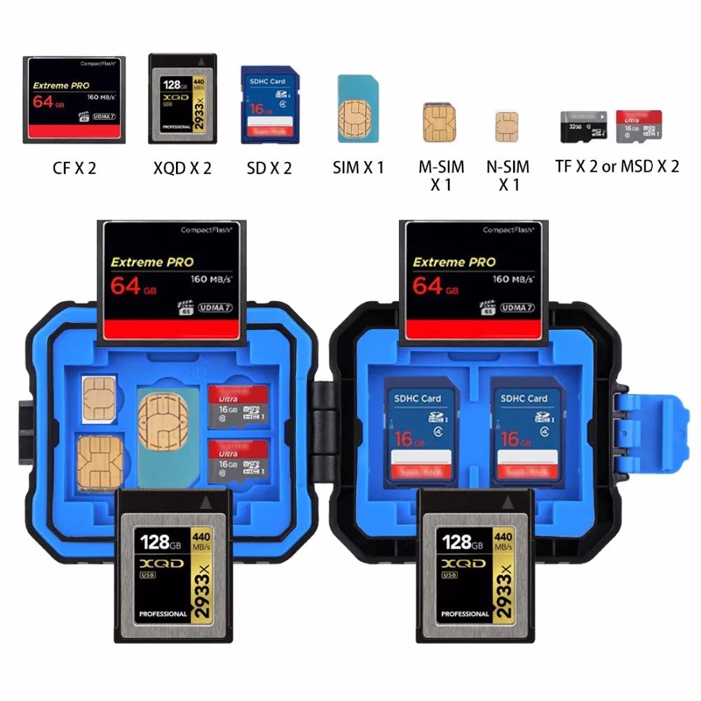 Fat Cow Camera Storage Cassette Waterproof Memory Card Storage Box - Image 8