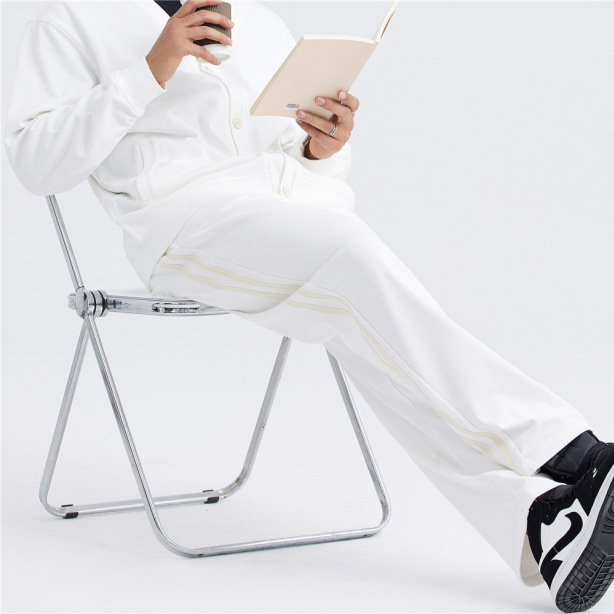 Cotton Terry High Street Track Loose Autumn Sweatpants
