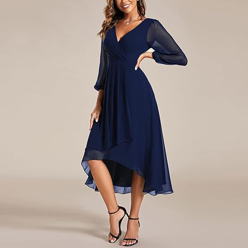 NEW Elegant Womens Dress European And American Style Sizes S-XL