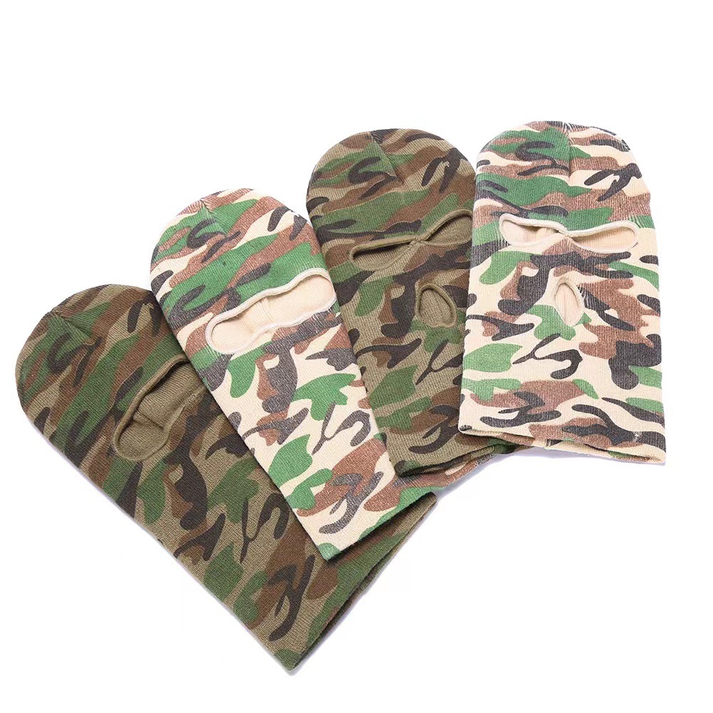 Winter Outdoor Cycling Beanie Wool Head Cover Breathable And Warm