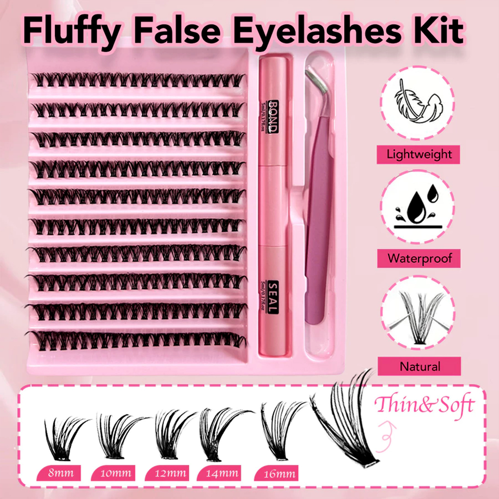 Best-selling Thick-style False Eyelashes European And American Style