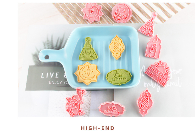 Cookie Mold 3d 3d Diy Plastic Suit Home Cake Cookie Press Type Baking Tool Cutter — foto 11