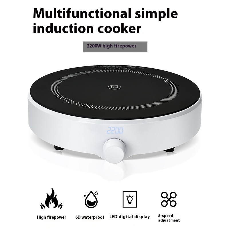 Round Induction Cooker