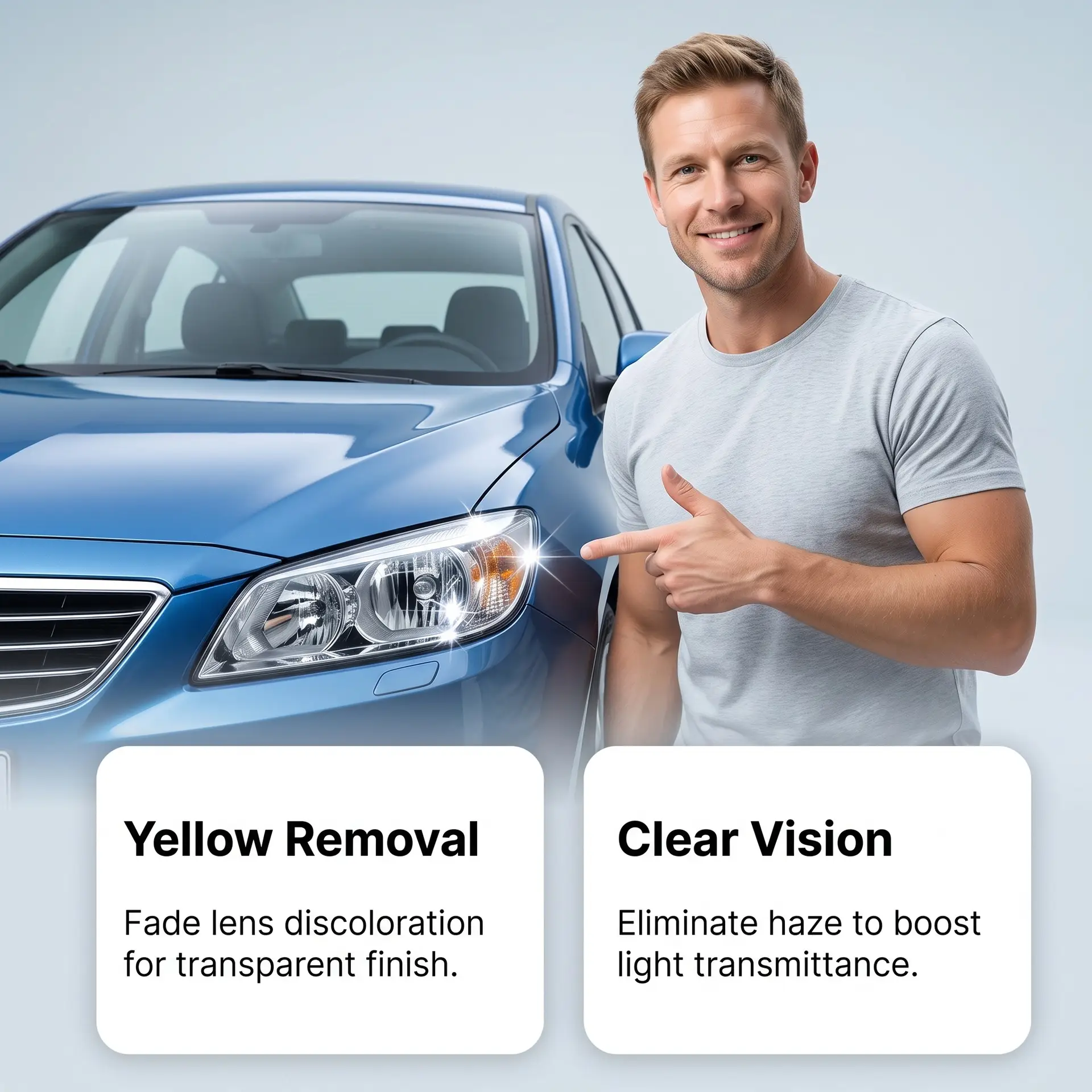 Car Headlight Restoration Spray