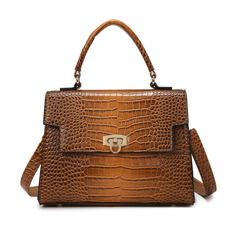 Tote bag en PU motif crocodile — 5 coloris 8