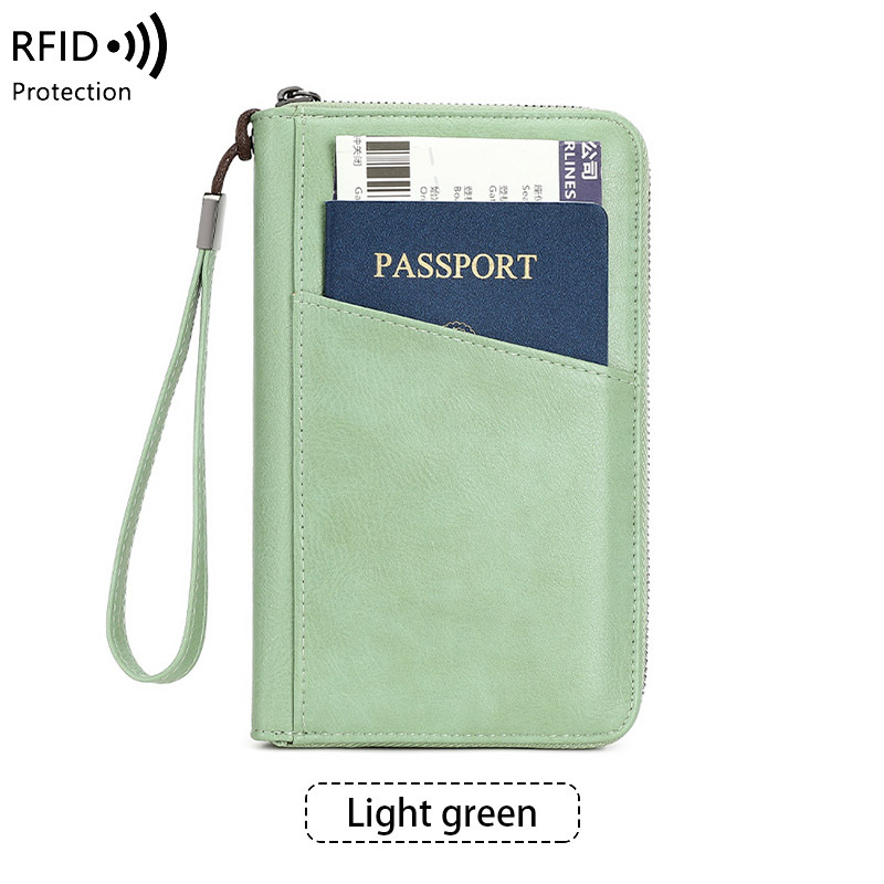 Fashion Personality And Versatility Passport Wallet - Image 9