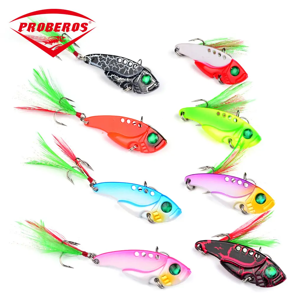 Color VIB Lure Metal Sequins Bait