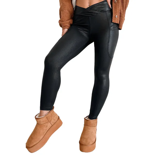 Fashion Slim fit Versatile Solid Color Trousers For Women Lc761586 Black - Shop at LoveMi