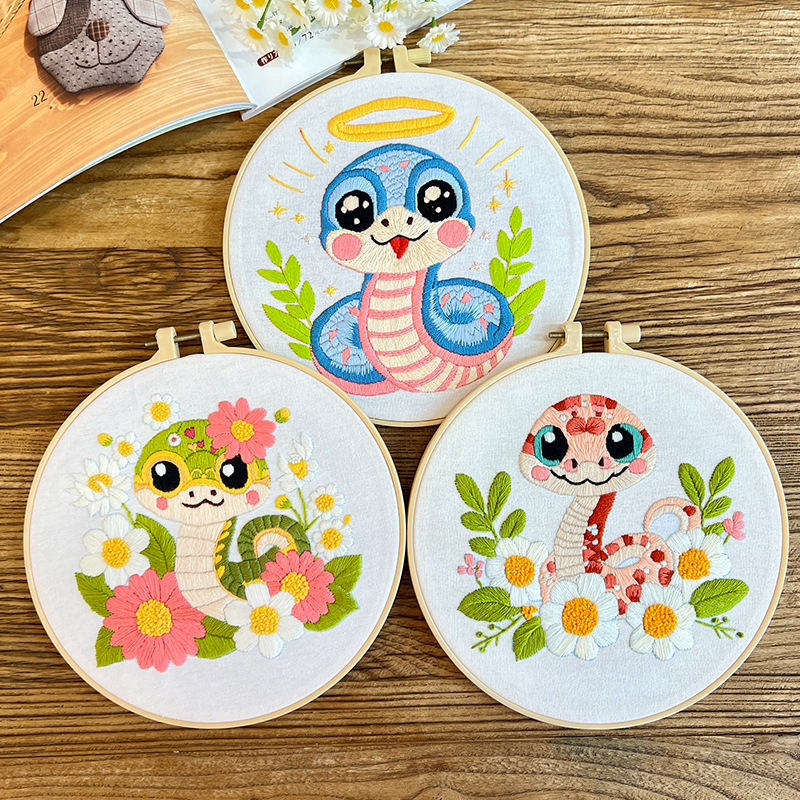 Simulated Snakes Animal Children's Cartoon Suit Living Room Hanging Painting