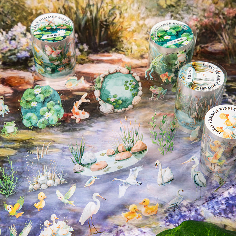 Beautiful Day Die-cutting Tape Early Summer Ripple Series