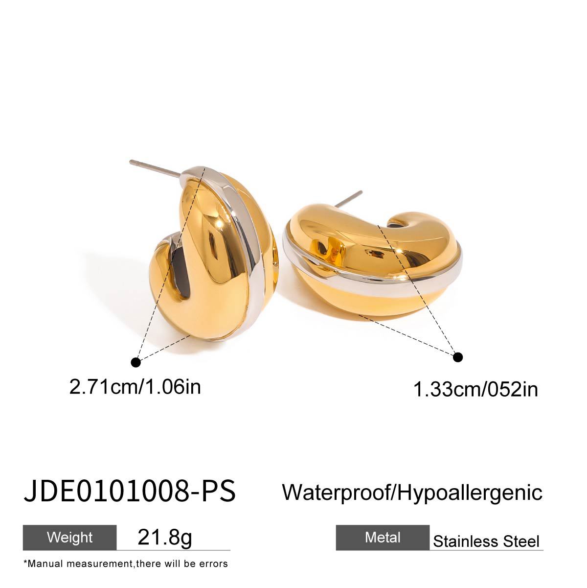 Titanium Steel Earrings Niche Earrings Stainless Steel