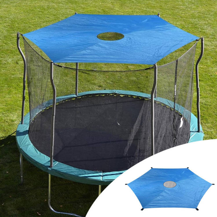 Trampoline Sunshade UV-protective Sunscreen Canopy Fabric