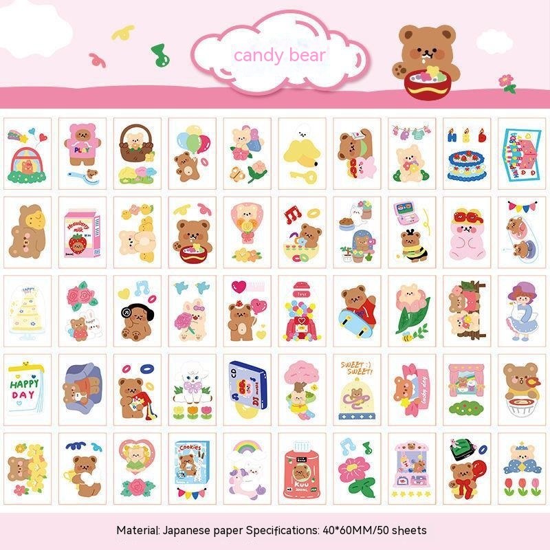 Candy Bear 50 Pieces