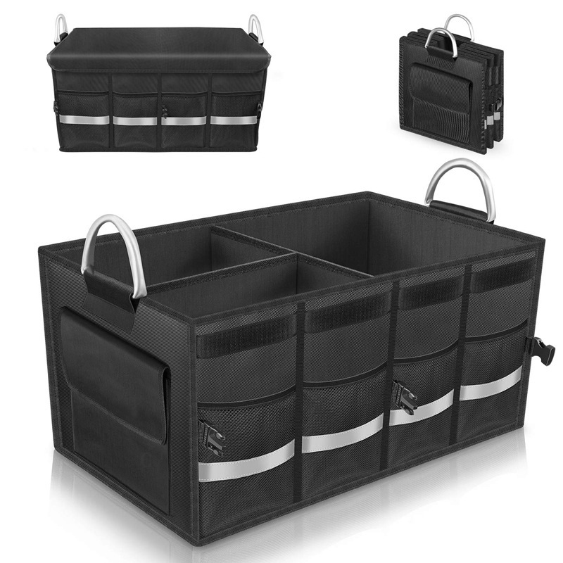 Title 4, New Car Trunk Storage Box Portable Large Capaci...