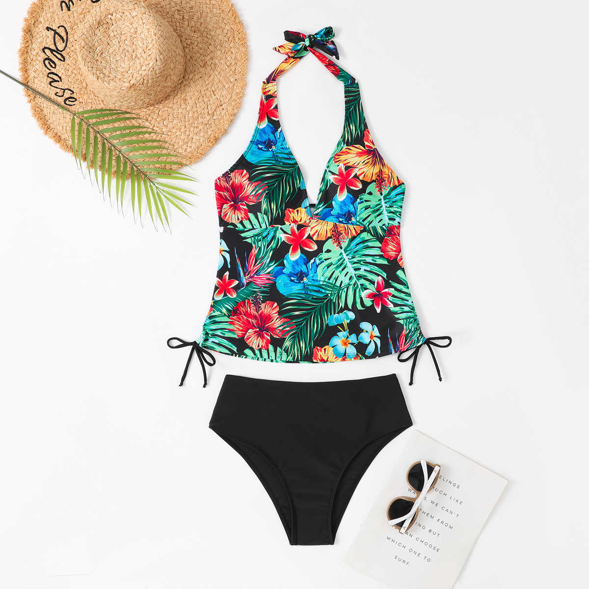 Bikini Ladies Split High Waist Bandage Swimsuit - Image 8