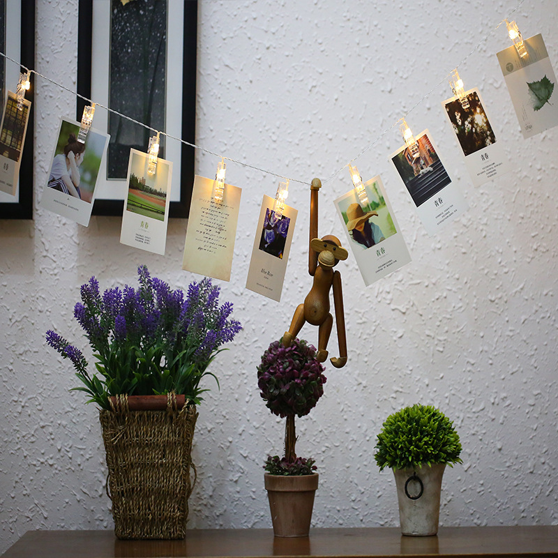 LED Photo Wall Clip Light String - Image 2